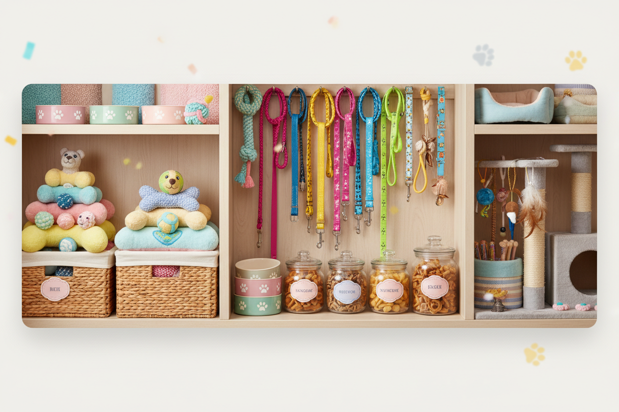 Pet supplies background image